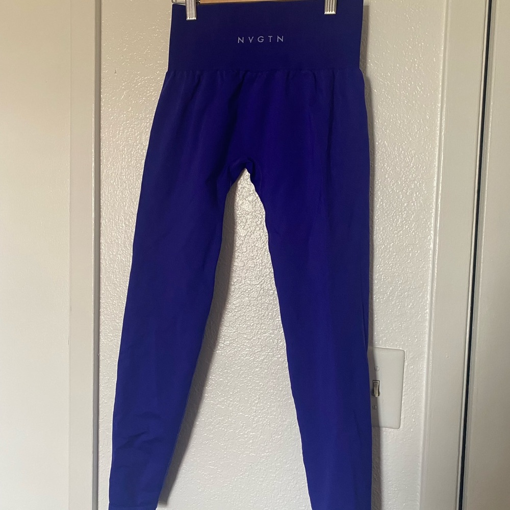 NVGTN Seamless Blue Leggings
